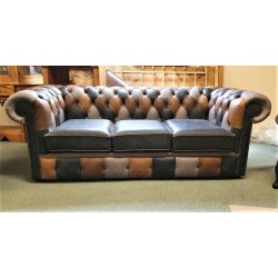 Chesterfield Patchwork 3 seater